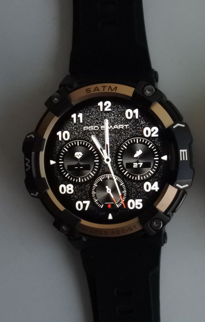 Smart Smartwatch: Smartwatch Titan PG Uhr gold – Neu (gemäss Beschreibung) aus Worblaufen von Andromedas 1