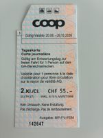 SBB Tageskarte gültig bis 28.10.2026