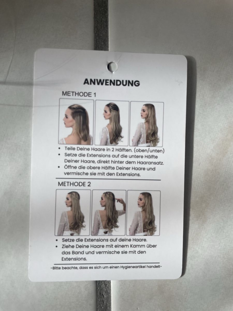 Accessori per capelli: Selova Haarverlängerung/Extensions 50cm – Nuovo (secondo la descrizione) da Amriswil venduto da einkaufverkauf 3