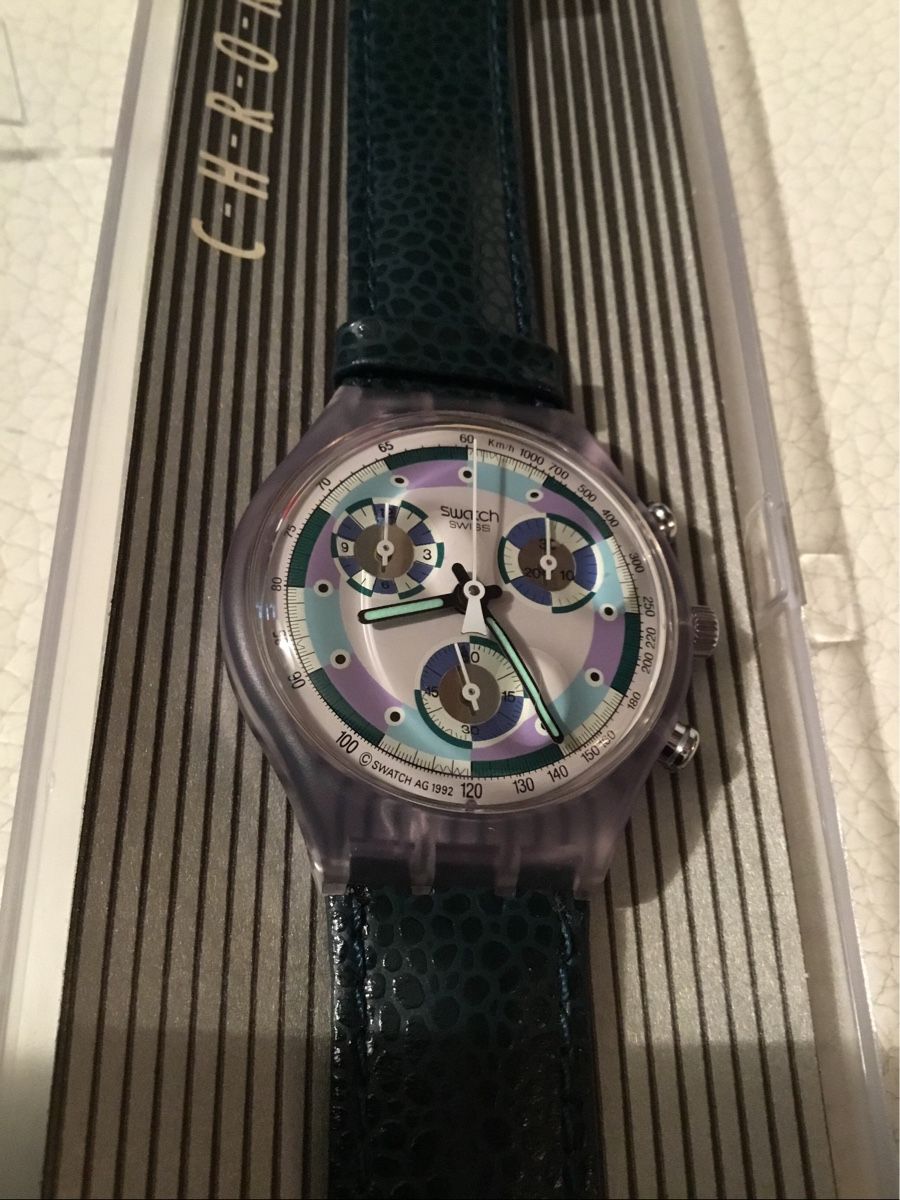 Swatch Orologi: Swatch chrono – Nuovo e nell'imballaggio originale da Neuchatel venduto da RinoICF
