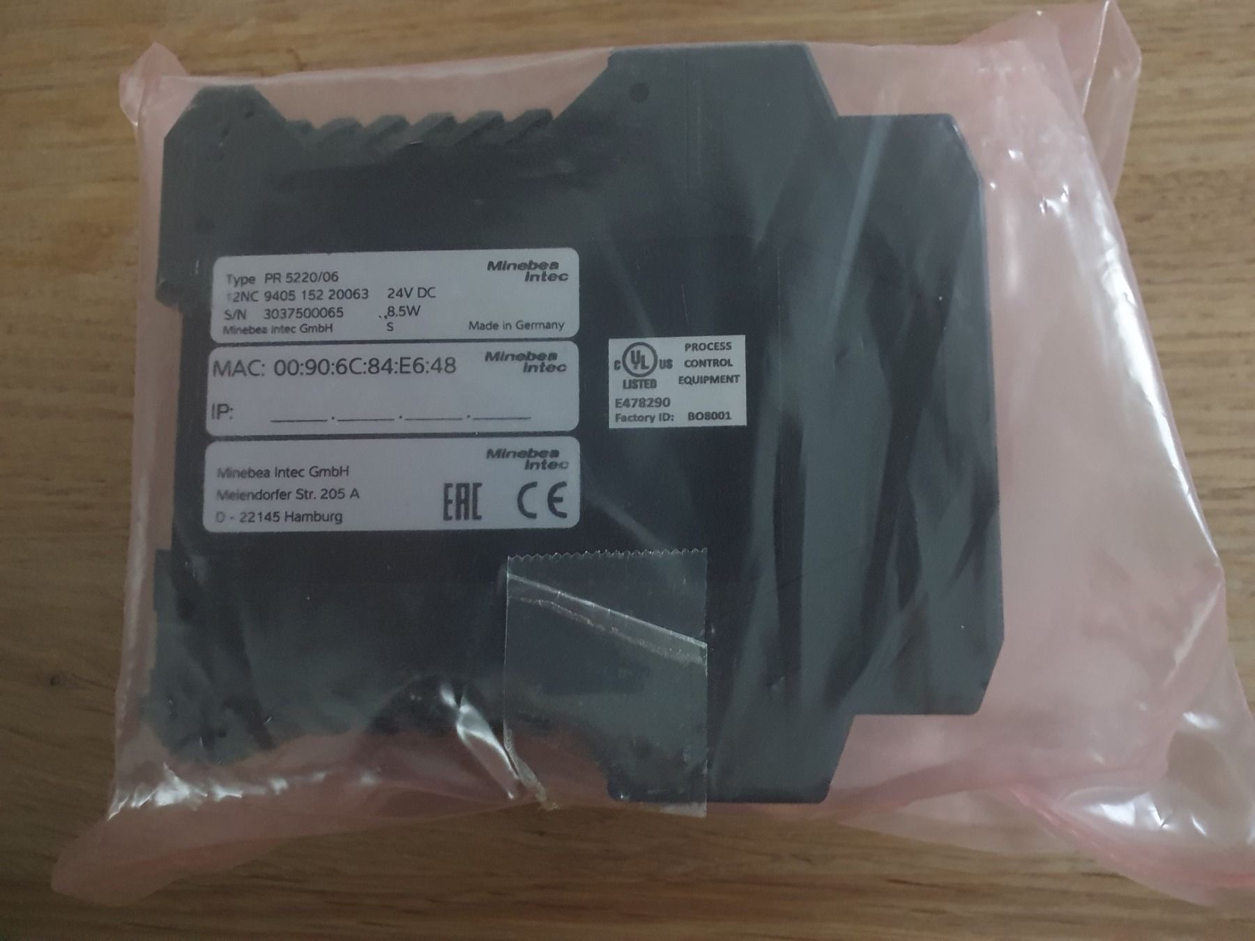 Componenti elettronici: Wägeelektronik PR 5220/06 – Nuovo e nell'imballaggio originale da Römerswil LU venduto da cfm_j789