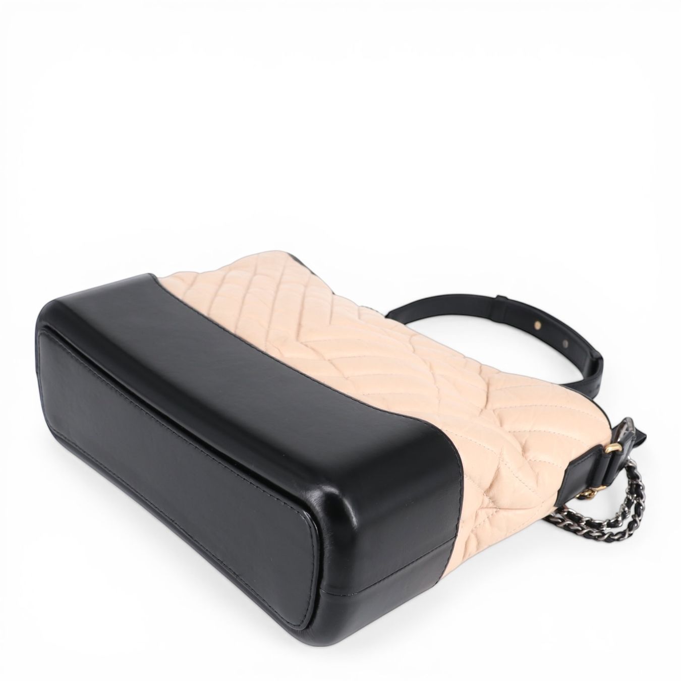 Chanel Borse da donna: Chanel Gabrielle large beige/schwarz – Usato da Binningen venduto da Designerlabels 6