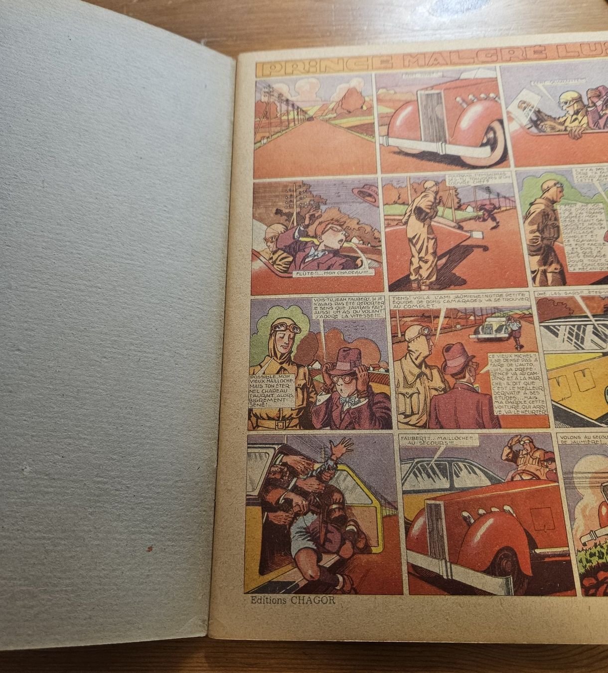 Fumetti: Prince malgré lui E.O. 1946 (ONE-SHOT- T.B.E.) – Usato da Prévonloup venduto da bitume1975 1