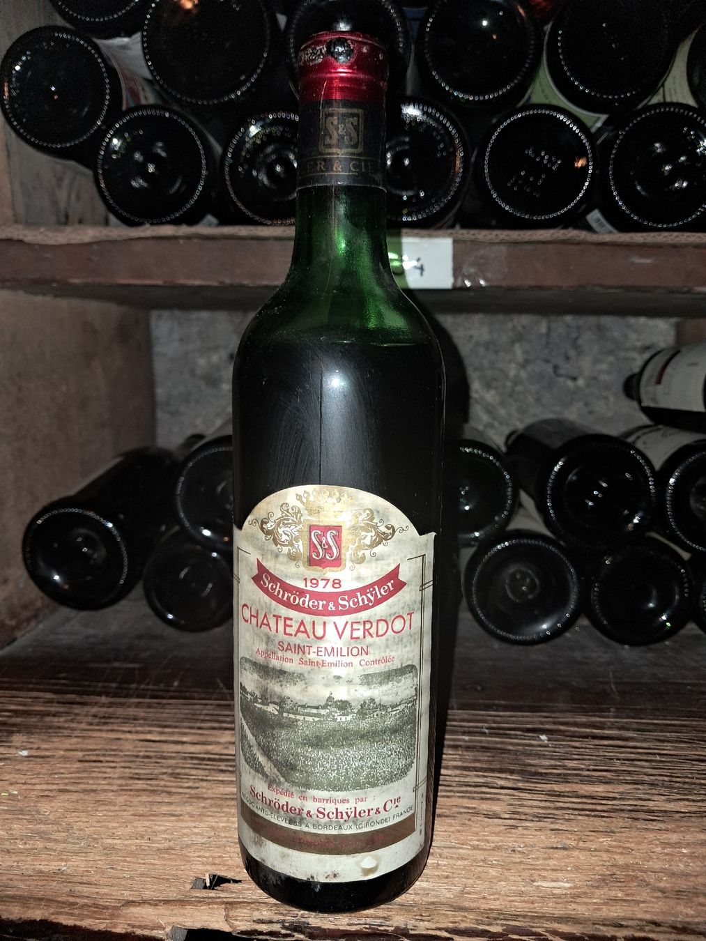 Vino: Château Verdot Saint-Émilion 1978 – Nuovo e nell'imballaggio originale da Le locle venduto da juliensaran