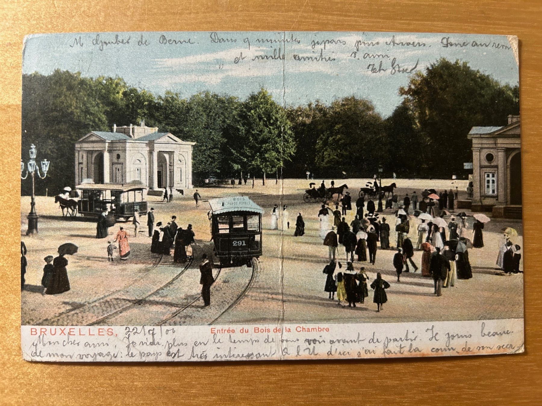 Cartoline postali: Postkarte Brüssel 1906 – Usato da Unterentfelden venduto da goodproducts