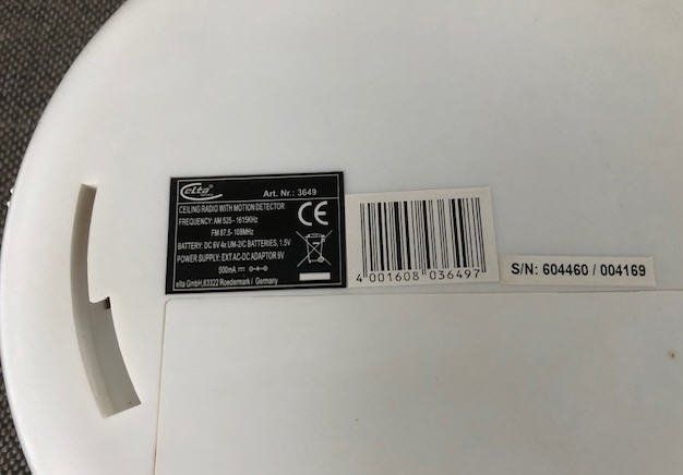 Radio: Dusch-und-Badradio_Elta 3649 Sensor – Nuovo (secondo la descrizione) da Ascona venduto da he9fabus 6