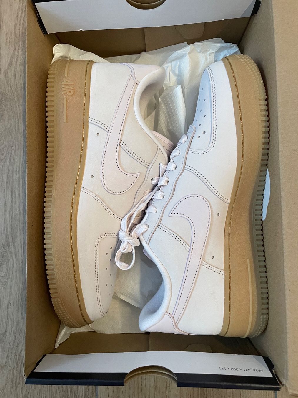 Nike Damenschuhe: Nike Air Force 1 rosa Gr. 38.5 NEU – Neu und originalverpackt aus Waltenschwil von hansnine 6