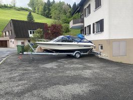 Motorboot Draco 1900 ST inkl. Trailer, frisch ab MFK