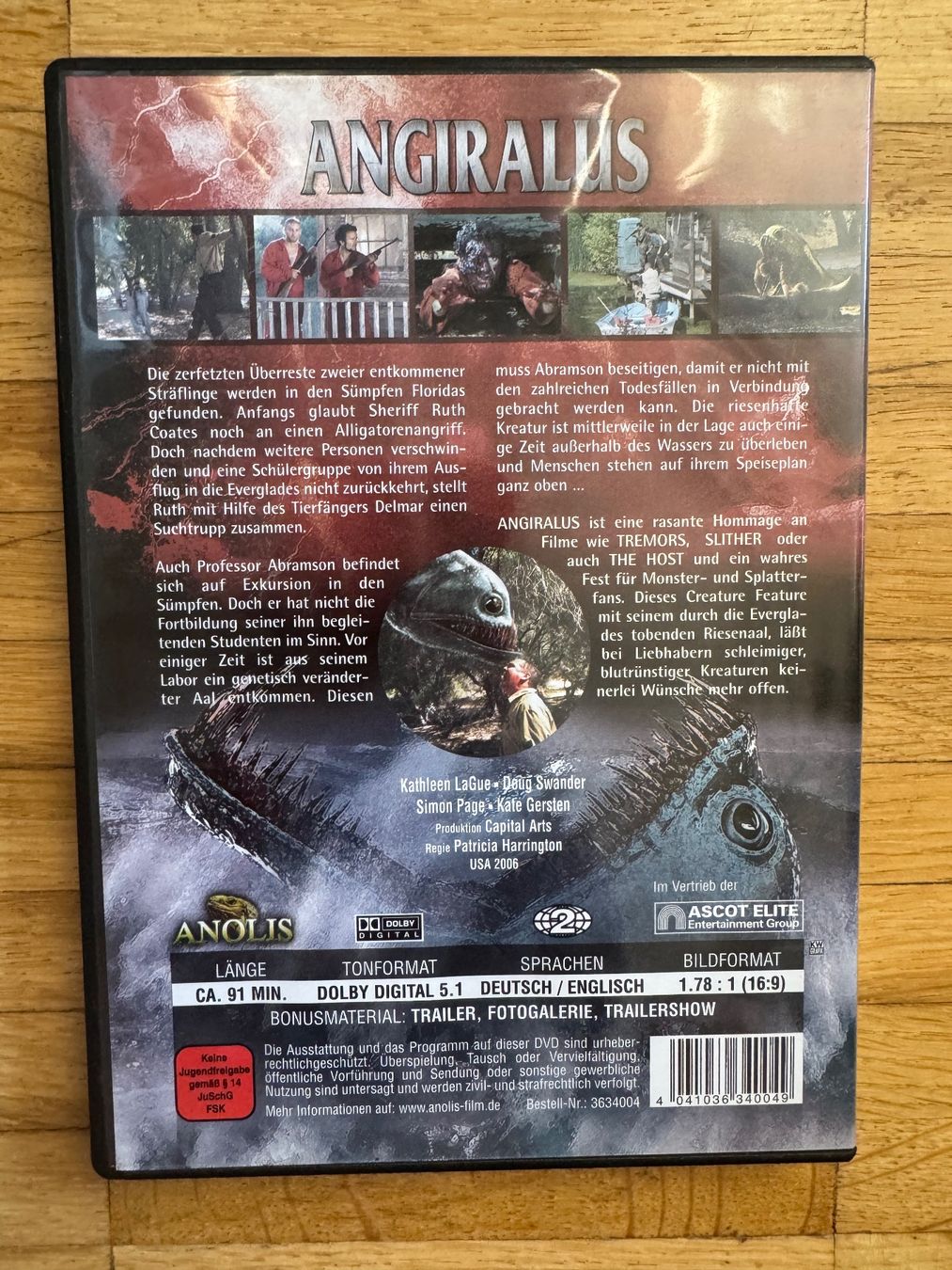 Tutti i DVDs: ANGIRALUS  (DVD) – Usato da Basel venduto da san_2qlq 1