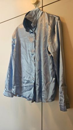 Camicetta azzurra tg.M poliestere
