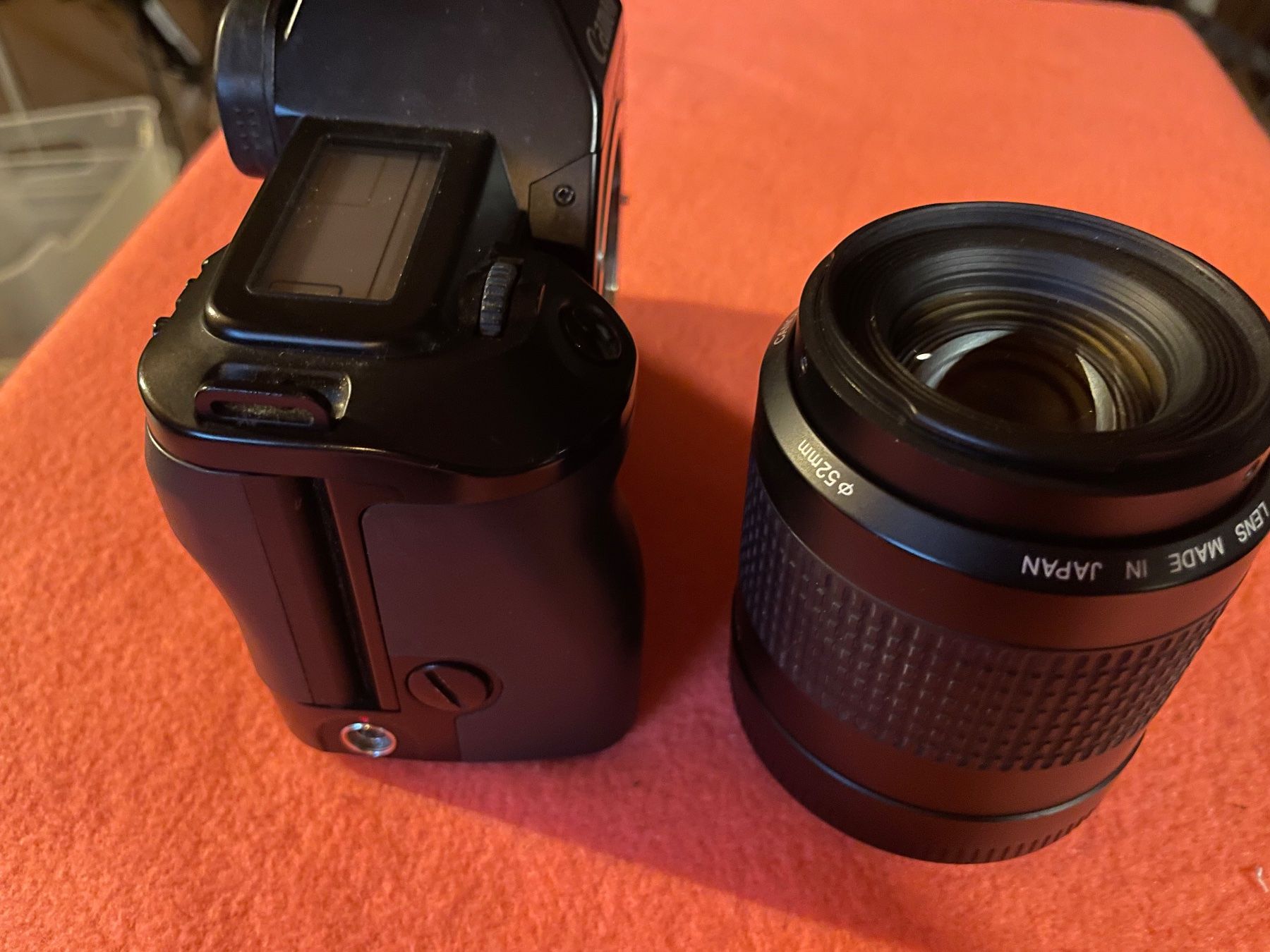 Canon Fotocamera: Canon EOS 640 analog Kamera mit Objektiv EF 80-200mm – Usato da Embrach venduto da xenovolcano 6