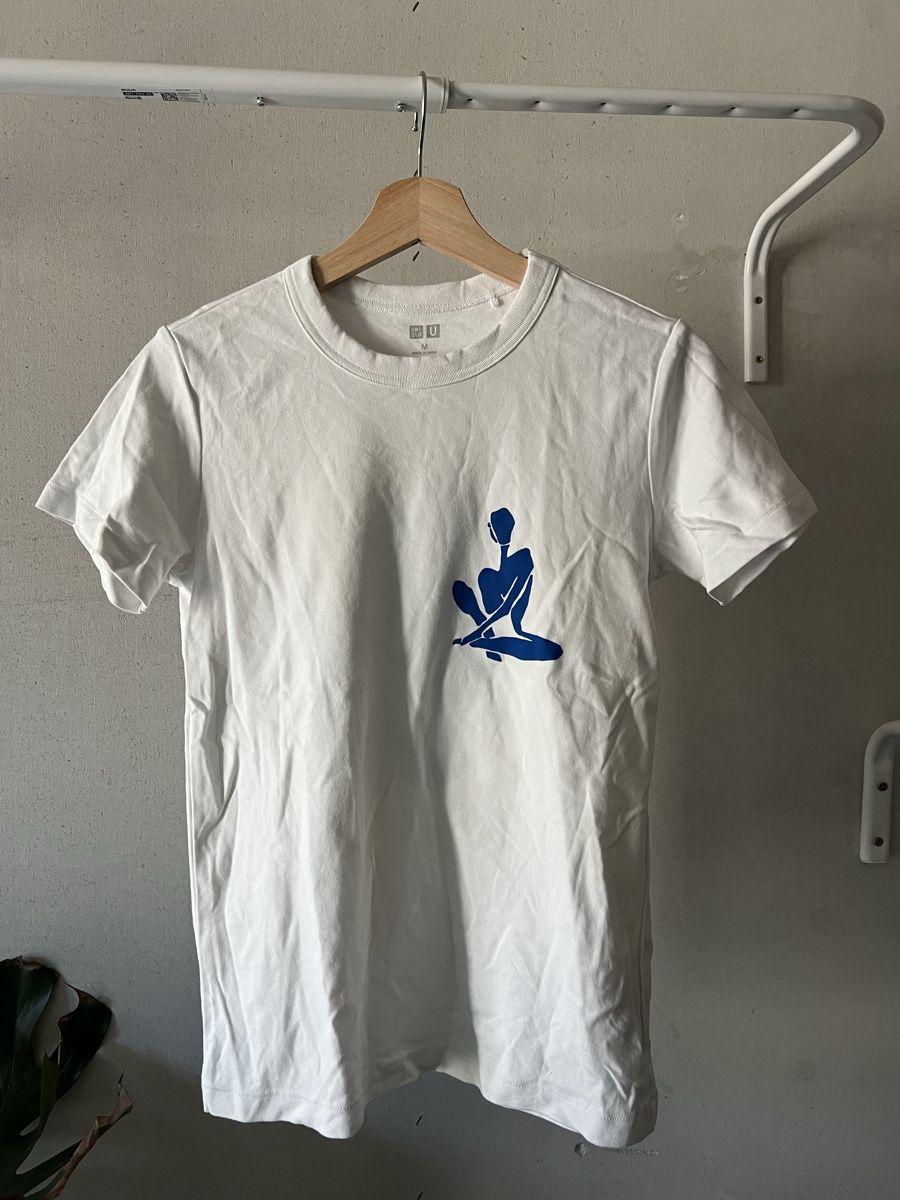 Uniqlo T-shirt: Self-designed T-Shirt, Grösse M – Usato da Basel venduto da lolixyz