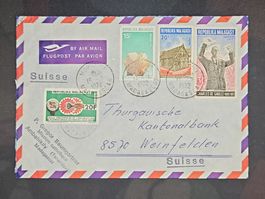 CL25 Enveloppe + Timbre Malagasy 1972