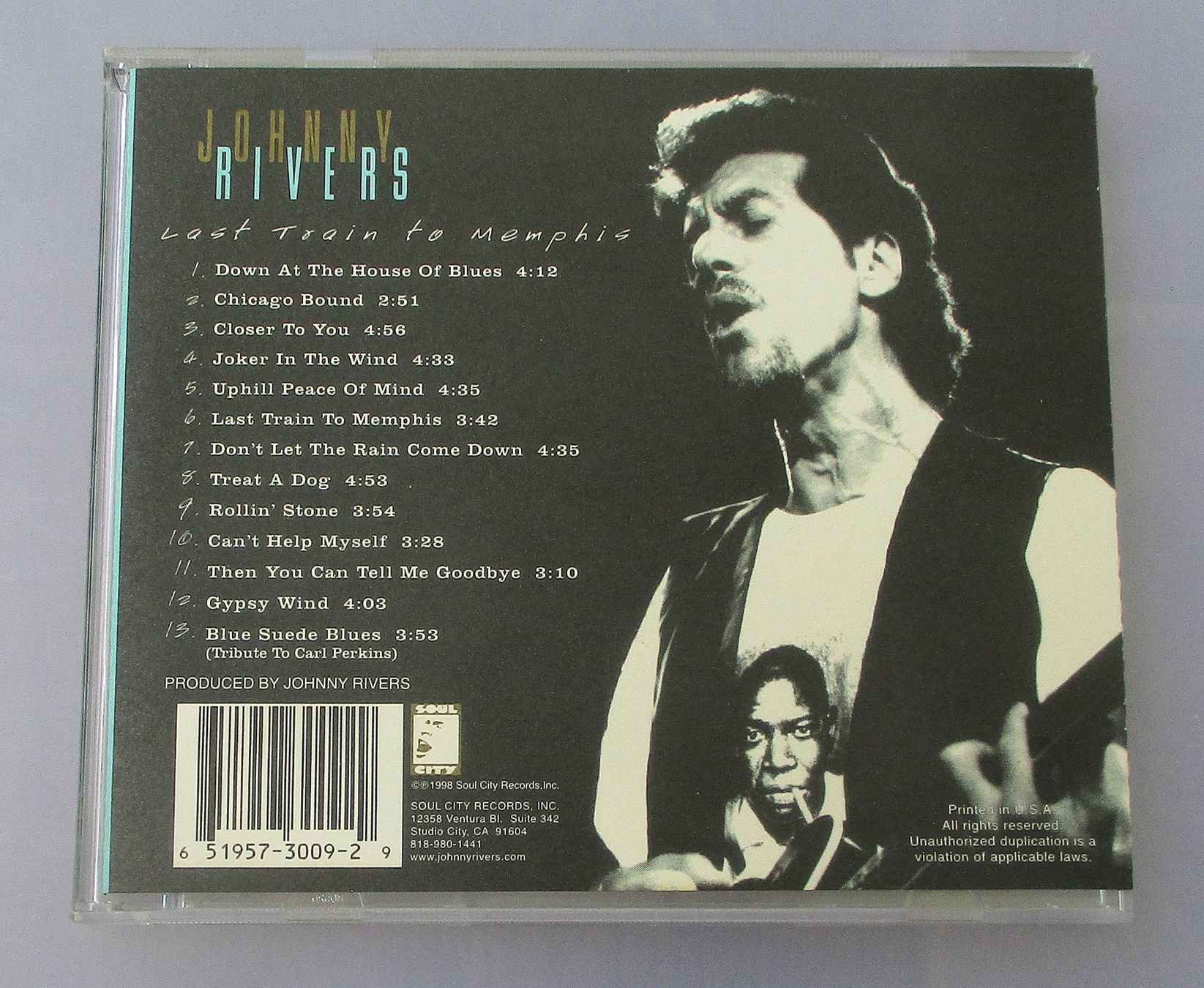 CD: JOHNNY RIVERS - Last Train To Memphis – Usato da Wattwil venduto da Muriel11 1