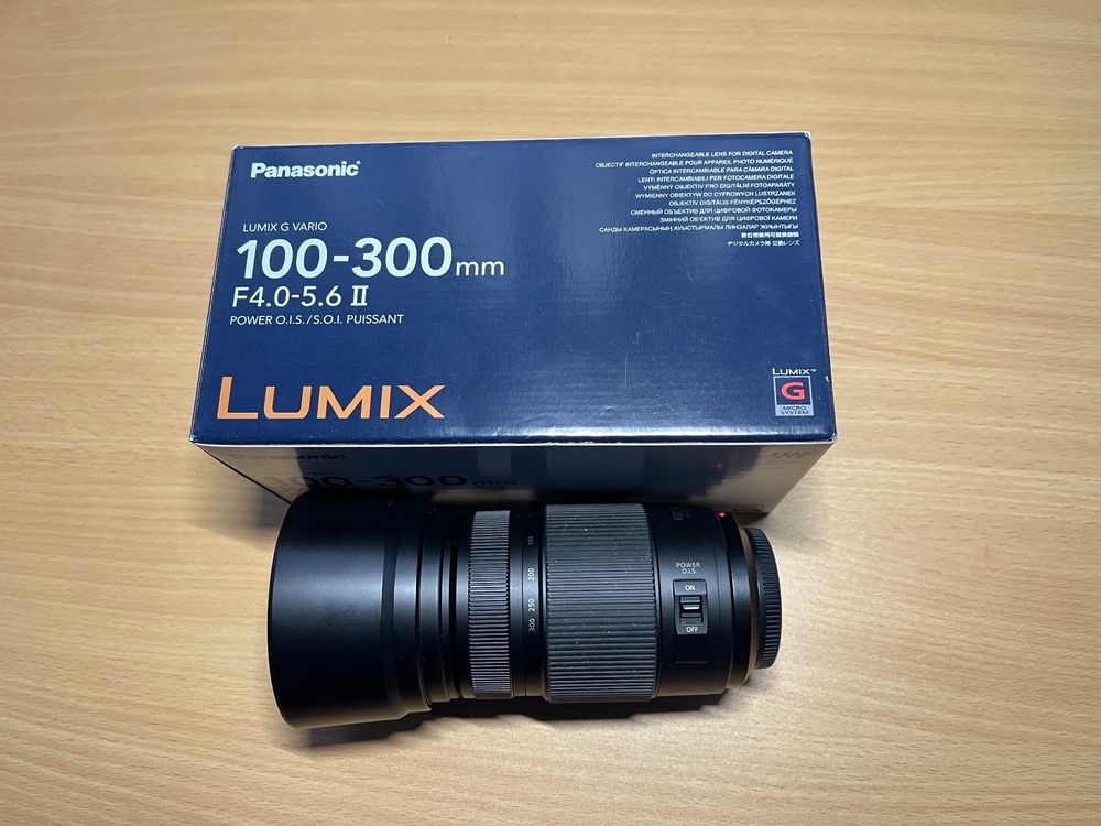 Panasonic H-FS100300 LUMIX G VARIO 100-300 mm / F4.0-5.6 II ...