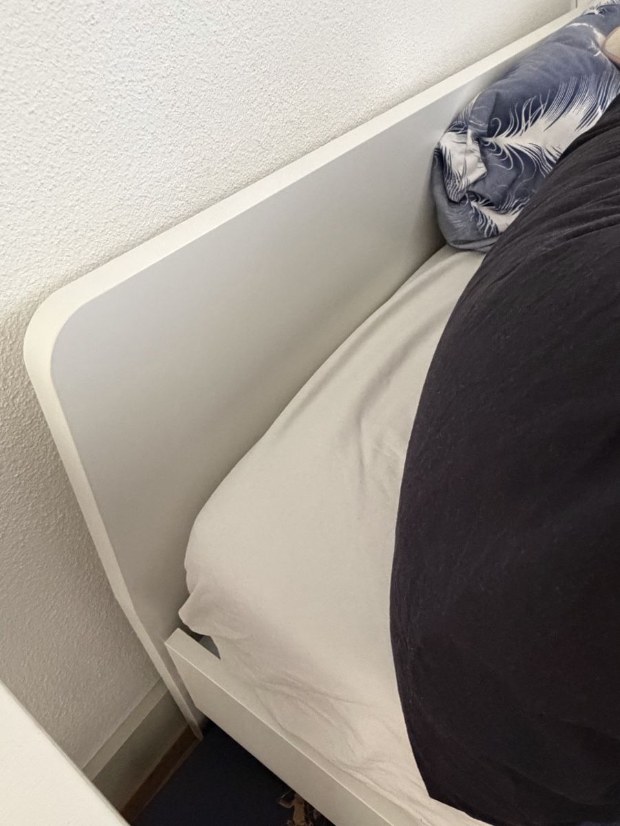 Ikea Letti: Ikea Bett Weiss 140x200 – Usato da Bern venduto da sof_d9fg 1