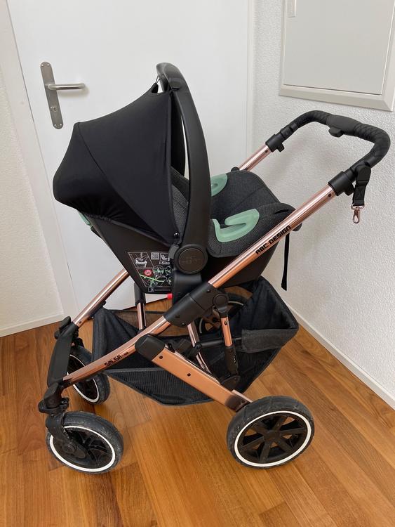 Poussette combinée 3 en 1 complète Salsa 4 Air avec coque-auto Tulip  i-Size, base Isofix et sac à langer (2022)