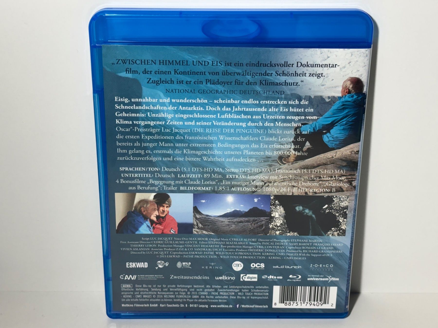 Tutti i DVDs: Zwischen Himmel und Eis Blu Ray – Usato da Wilderswil venduto da Sstriker 1