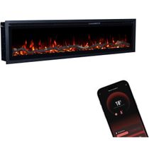 Elektrokamin 1800 w realistische Feuer 152 cm