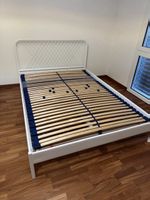 IKEA NESTTUN Metallbett 140x200 inkl. sehr gutem Lattenrost 
