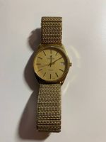 Goldene Création Armbanduhr Quarta