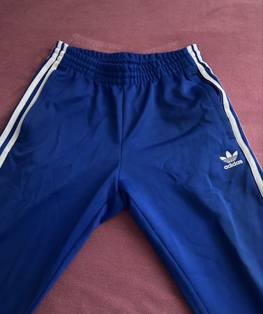 Adidas Trainerhose Blau, Grösse S