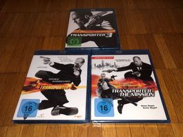 The Transporter 1,2 & 3 - 3 BLU-RAY-S - UNCUT