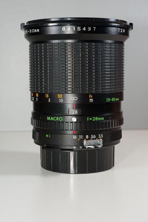 Makinon 28Mm 1:2.8 Objectif Ai Mc Auto Focale (Nikon F