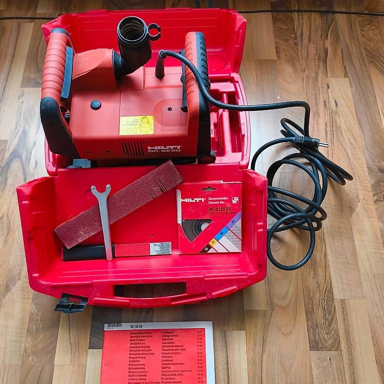 Tutte le macchine: Hilti DC-SE 20 Schlitzgerät – Usato da Pratteln venduto da mattia51 2