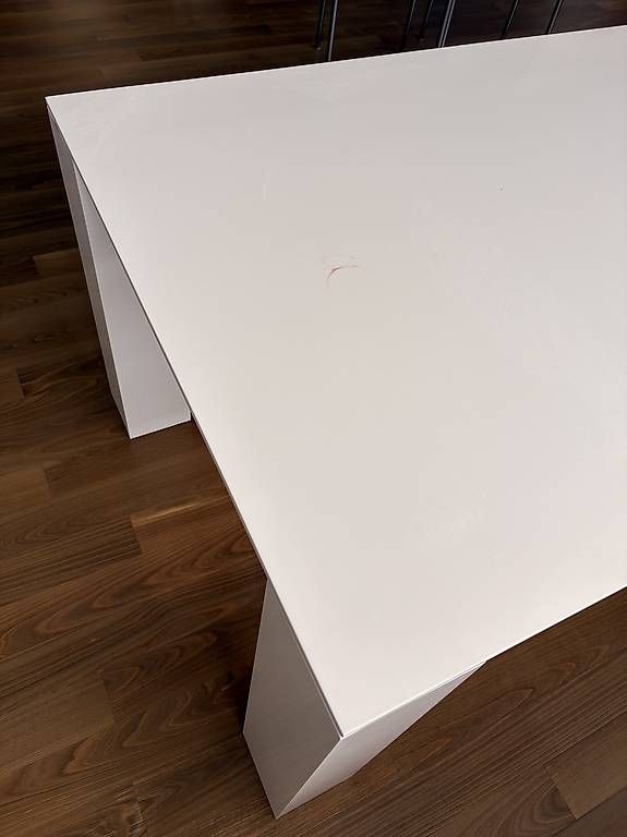 Tische: Esstisch weiss 2 m x 1 m – Gebraucht aus Arlesheim von Frenchie 3