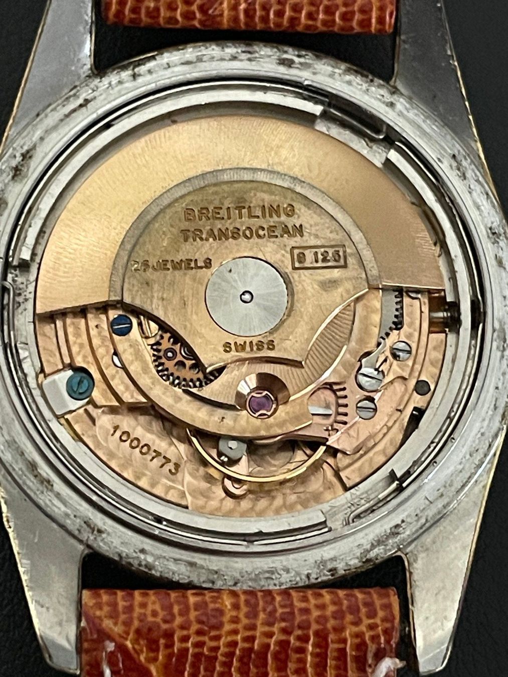Breitling Orologi: BREITLING  Transocean   Chronometer Vintage 1960 er – Usato da Rodersdorf venduto da luculus46 7