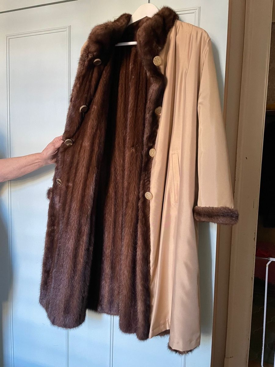 Cappotti: Cappotto vintage visone e seta – Usato da Pura venduto da ndo_6zqx 4