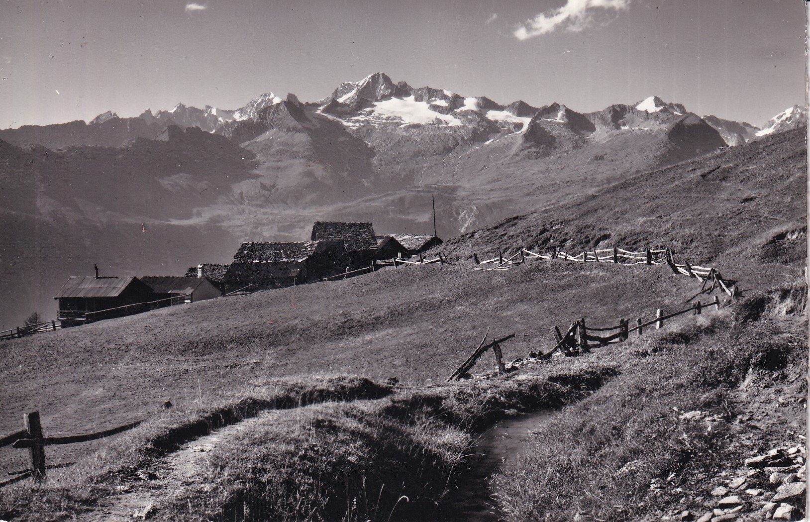 Cartoline postali: Rosswald  VS  ob Brig   -   3  diverse Ansichtskarten – Usato da Brig venduto da Valcards54