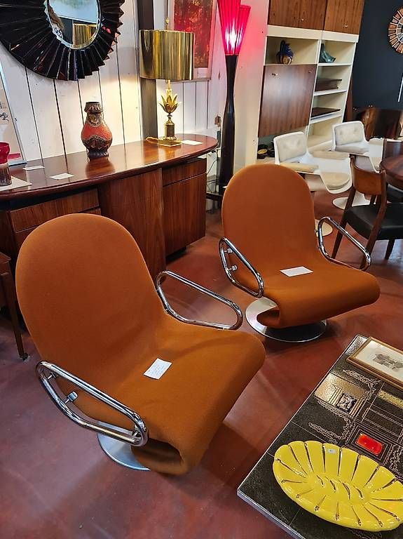 Sessel: Paire de fauteuils System 1-2-3 Verner Panton 1973 – Gebraucht aus Onex von cox_xwz8