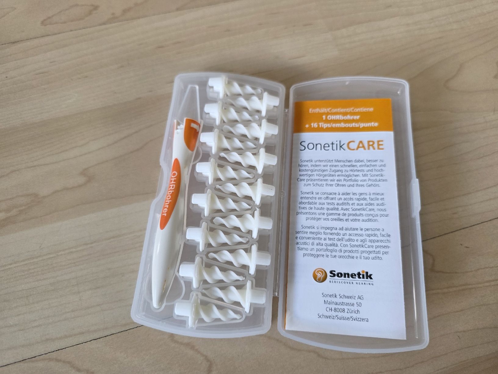 Sonstige Körperpflege: Sonetik CARE Ohrbohrer Set, neuwertig – Neu (gemäss Beschreibung) aus Suhr von andreas_2008 1