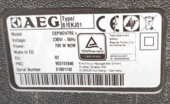 AEG Staubsauger & Zubehör: AEG Staubsauger VAMPYR CE mit Ersatzbeutel – Gebraucht aus Mosnang von KurtHe 5
