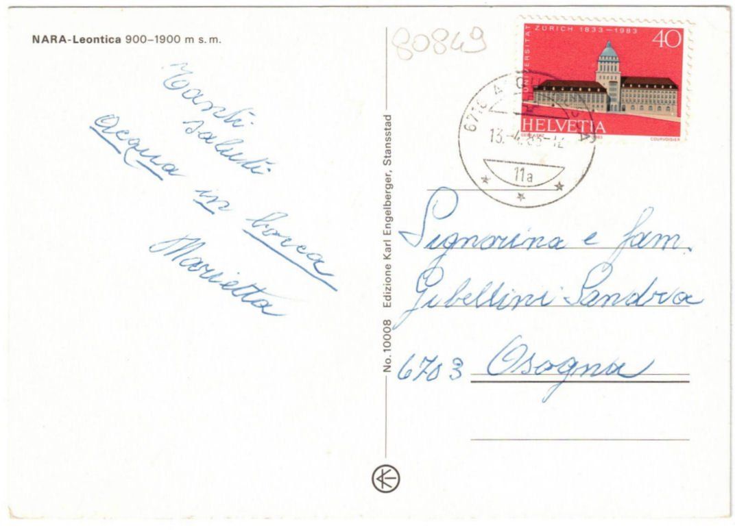Cartoline postali: Nara - 4 Bild AK – Usato da Binningen venduto da Mountainrider 1