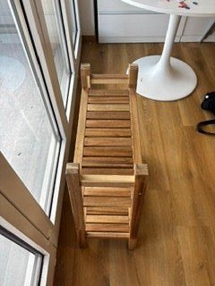 Ikea Regale: Holzregal mit drei Ablagen für Bad oder Wohnbereich – Gebraucht aus Chur von ninka99 2