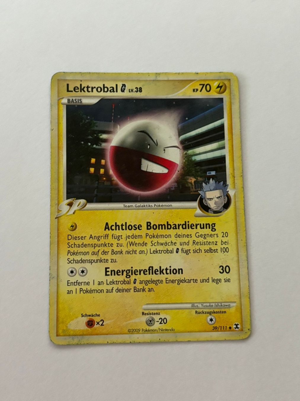 Pokémon Carte collezionabili: Pokemon-Karte Lektrobal 39/111 – Usato da Herisau venduto da Seyashop1