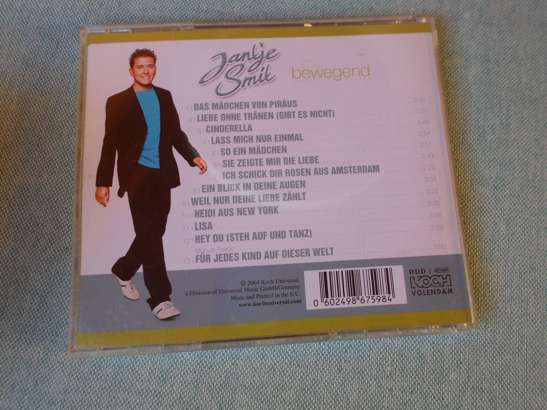 CD: Jantje Smit / Bewegend – Usato da Niederuzwil venduto da kleine_hexe 1