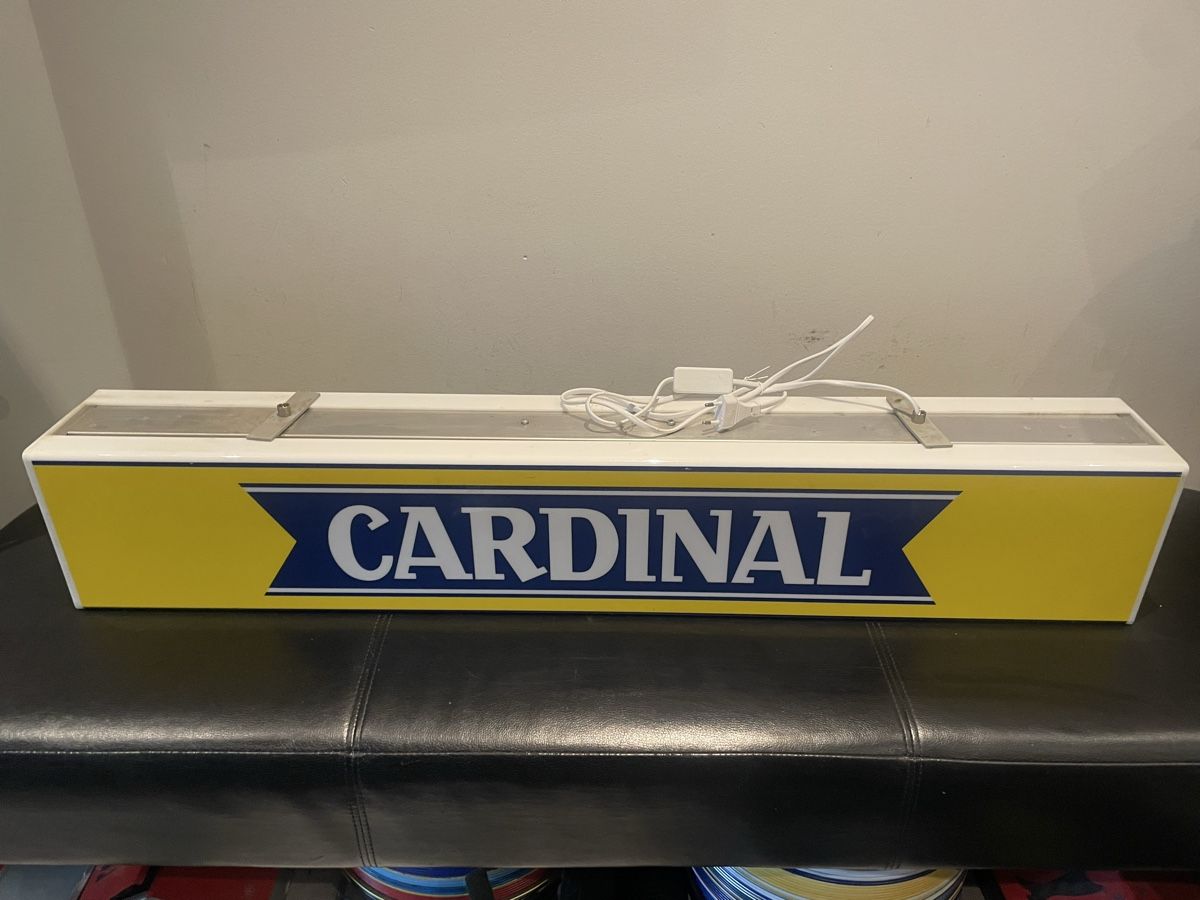 Lampade: Enseigne Lumineuse Cardinal – Usato da Vallamand venduto da Bricbracbroc82