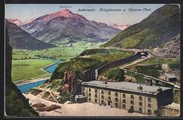 Andermatt, Kriegskaserne und Urseren-Tha