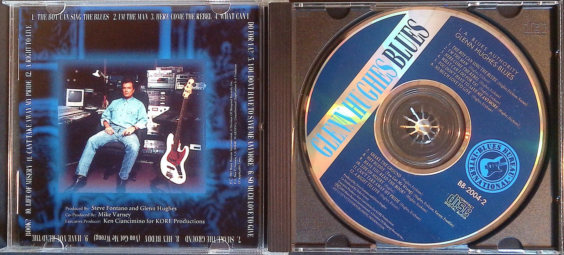 Glenn Hughes – Blues (L.A. Blues Authority Volume II) (Gebraucht