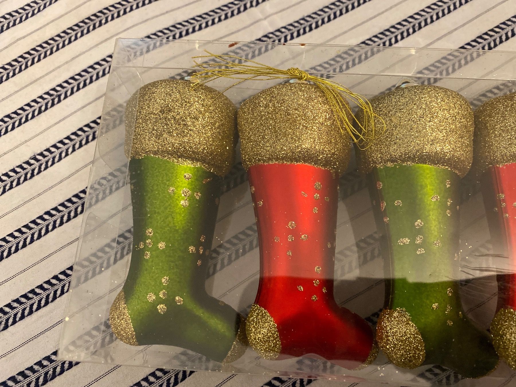 Tutte le decorazioni: Weihnachtskugeln Stiefel 4 Stück – Nuovo e nell'imballaggio originale da Buchrain venduto da Sisi83 1