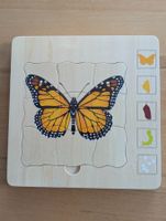 Schichtenpuzzle Schmetterling Holz NEU!