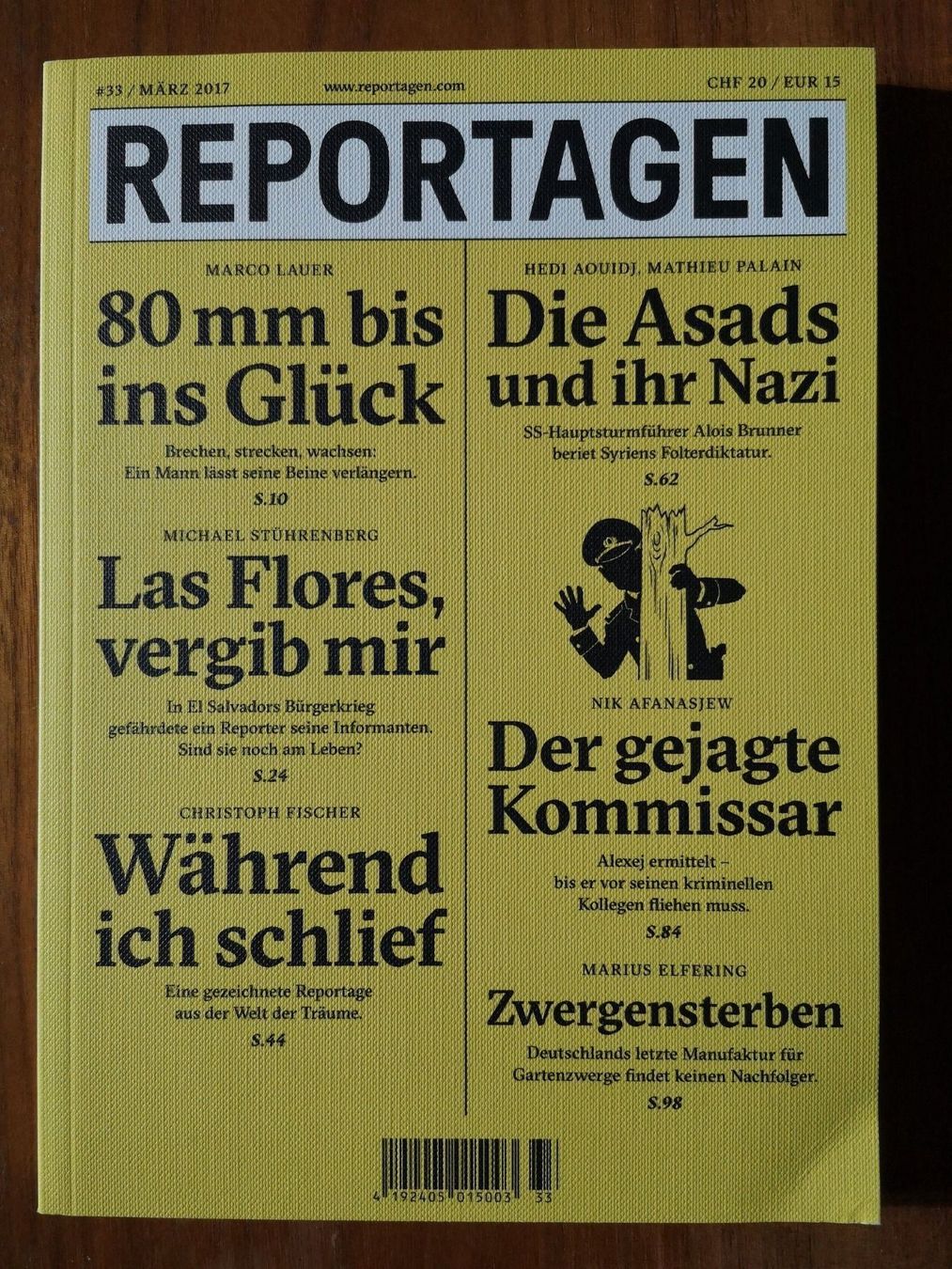 Riviste & Magazine: Reportage Nr. 33 – Usato da Luzern venduto da Luegg21
