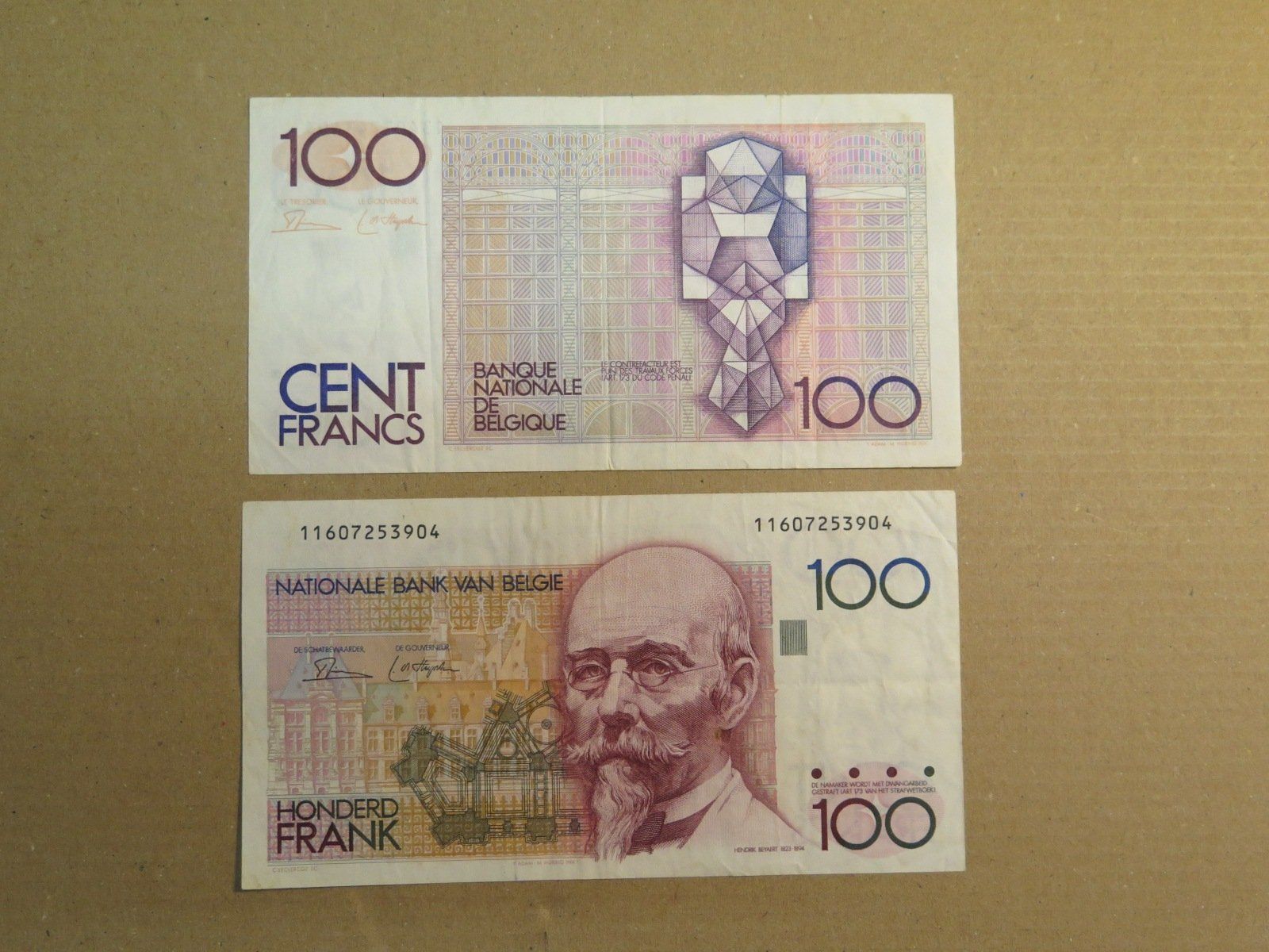 Billets de banque: Belgische Banknoten – D'occasion à Glarus par Peterpan5 1