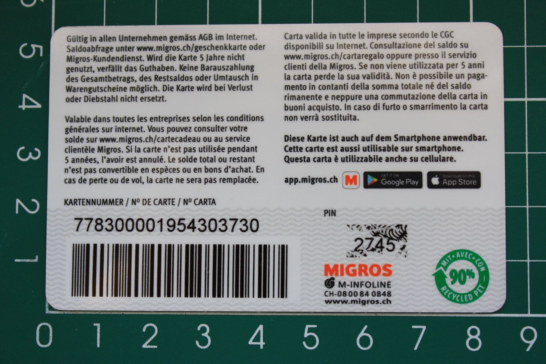 Cartoline: geschenkkarte – Usato da Laupen BE venduto da Gufi57 1