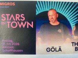 Stars in Town 2026    2 Tickets     Gölä  BossHoss  Megawatt