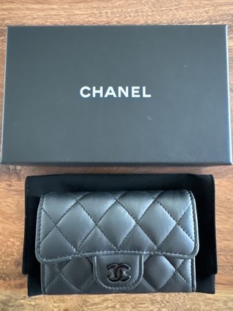 Chanel Kreditkartenetui all black neu und sehr selten